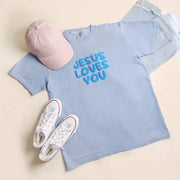 'JESUS LOVES YOU' PUFF Print Tee