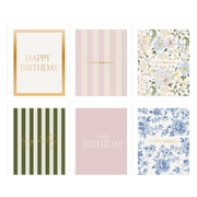 Assorted Happy Birthday Boxed Card Set