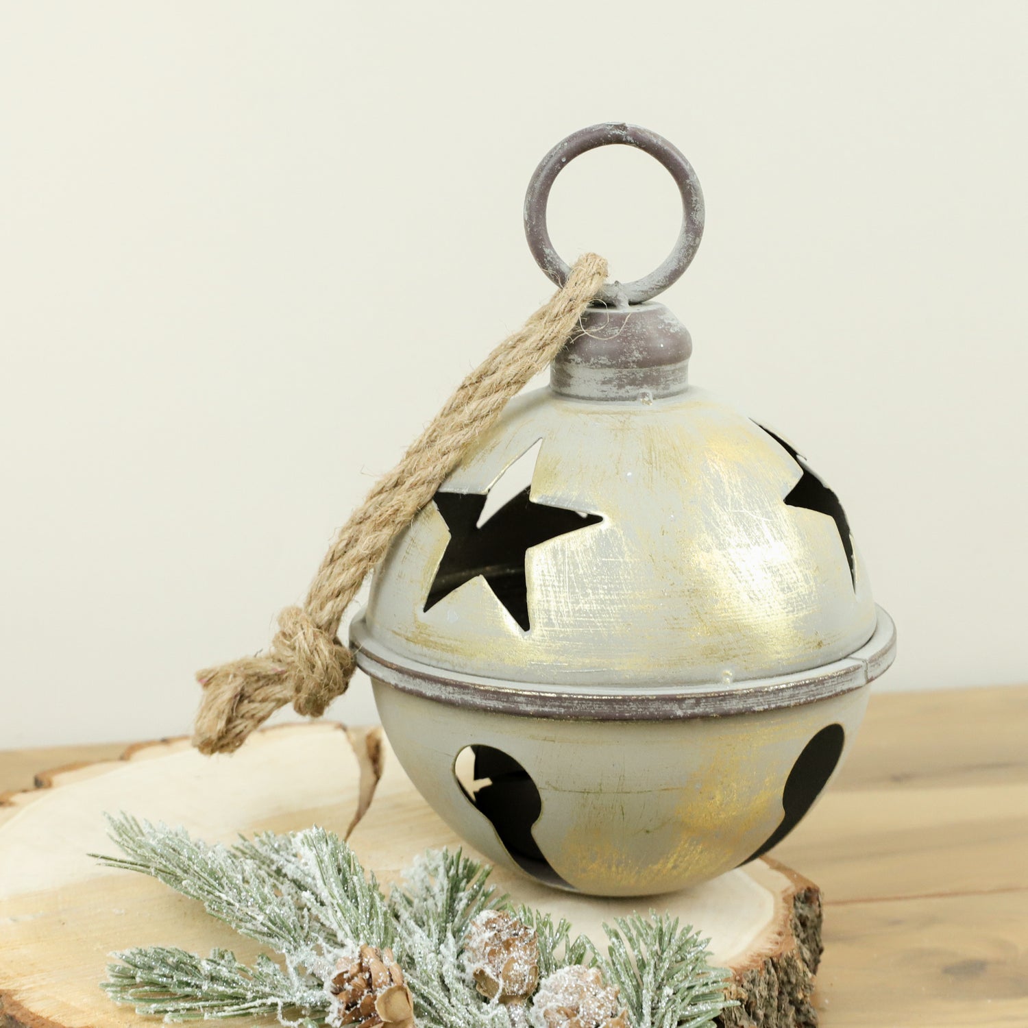 10” Brushed Gold Bell