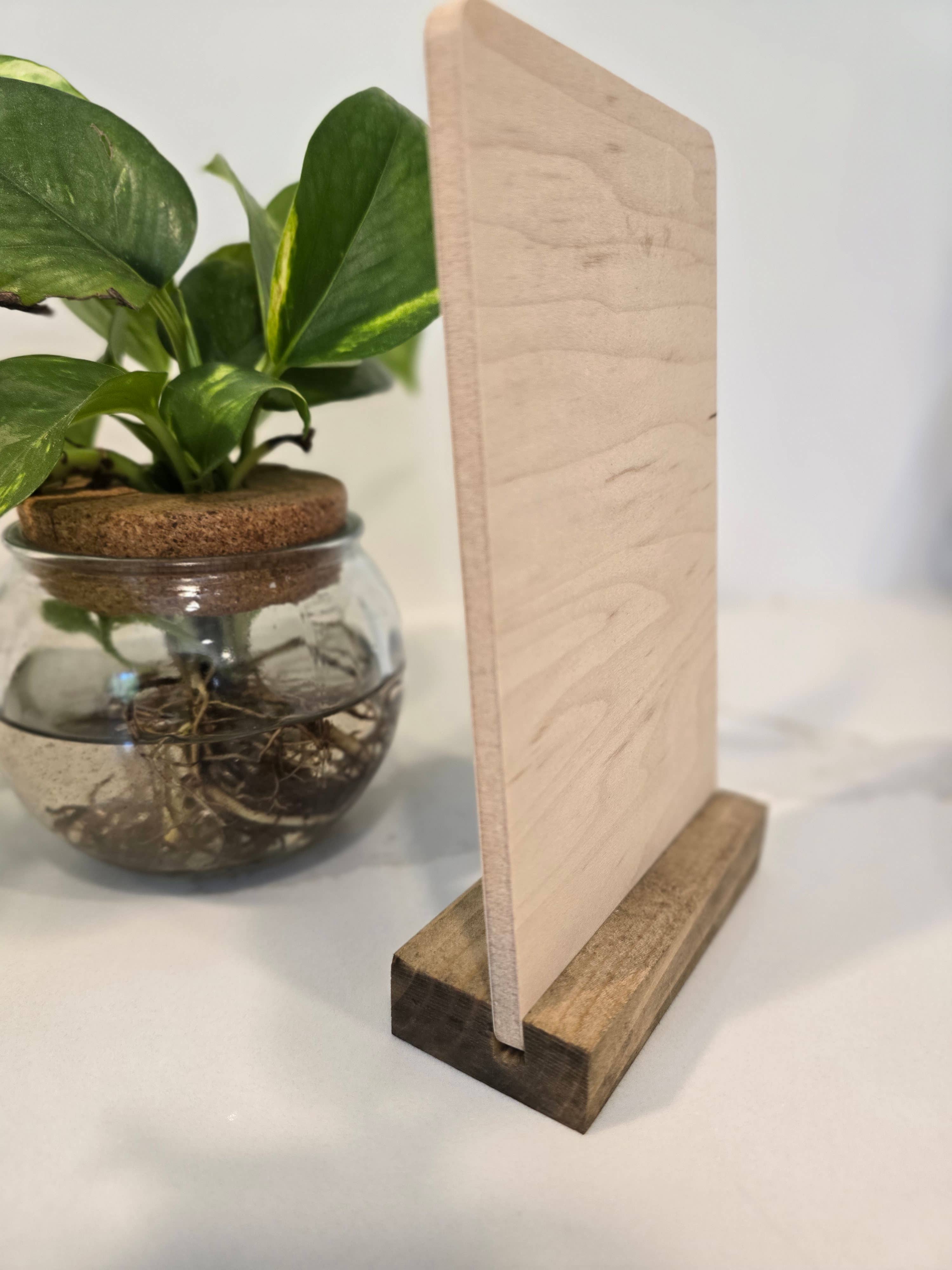 Wood Base, Arch Signs