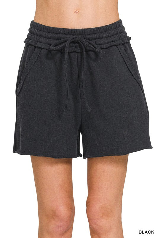 Black Fleece Raw Hem Short