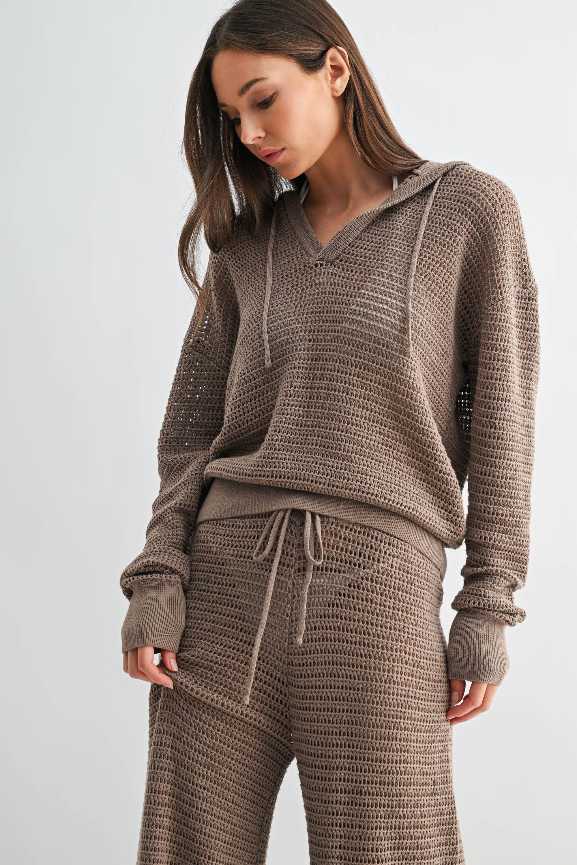 Breezy Crochet Hoodie