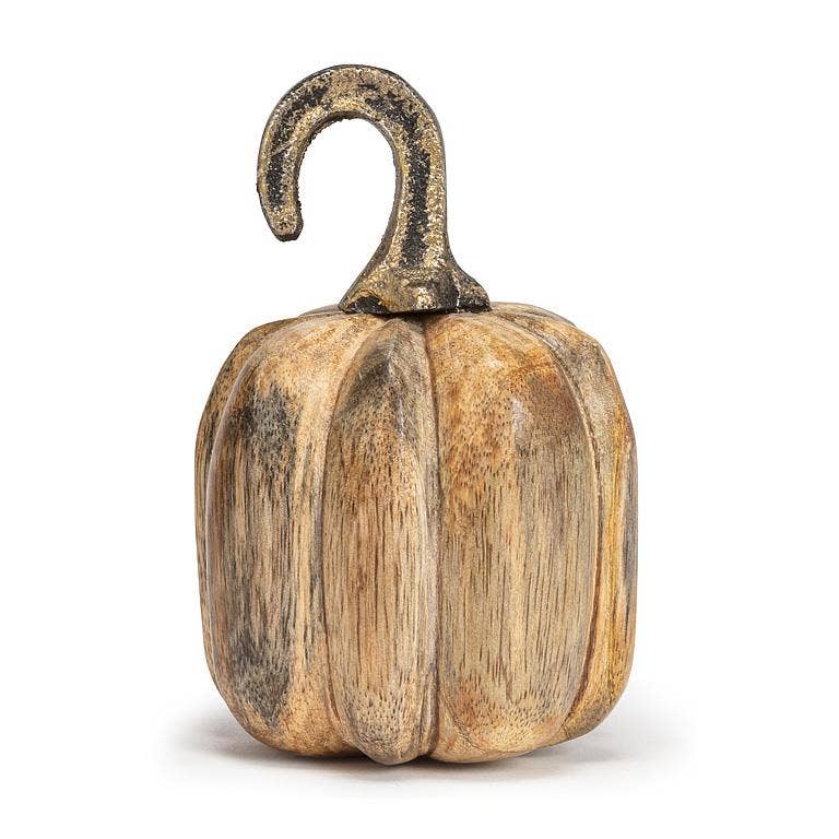 Small Carved Pumpkin