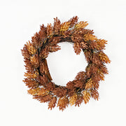 12in Twig Wreath-Fall Mix Hops