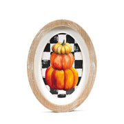 6x8 Checkered Pumpkin Sign