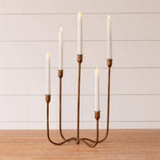Hand Forged Metal Candelabra