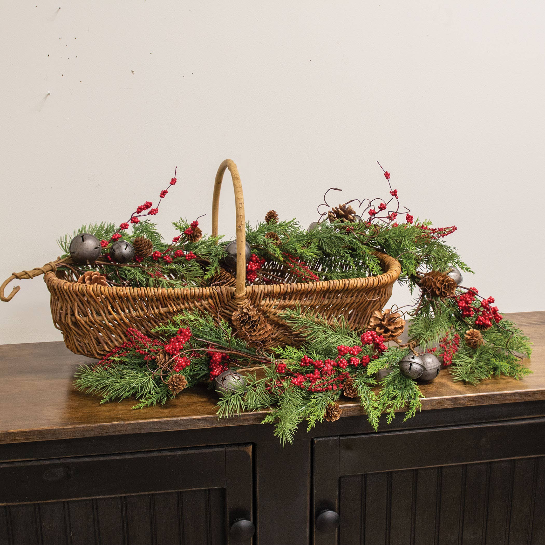 Joyful Mixed Pine & Pepperberry Garland - 5 Ft.