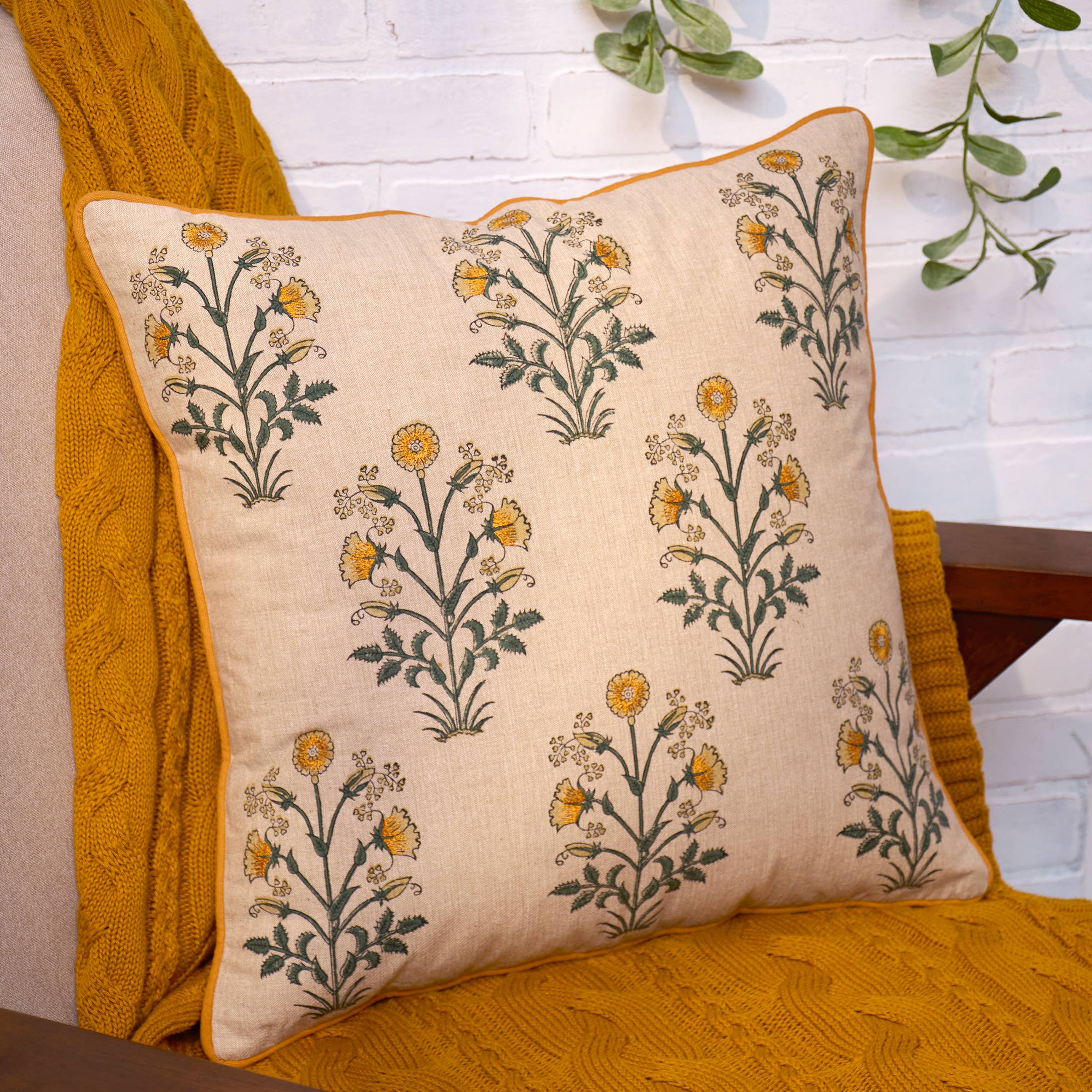 Marigolds Pillow