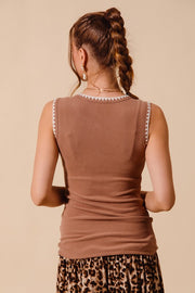 Carmel Rib Tank Detailed