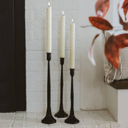 Cast Iron Taper Candle