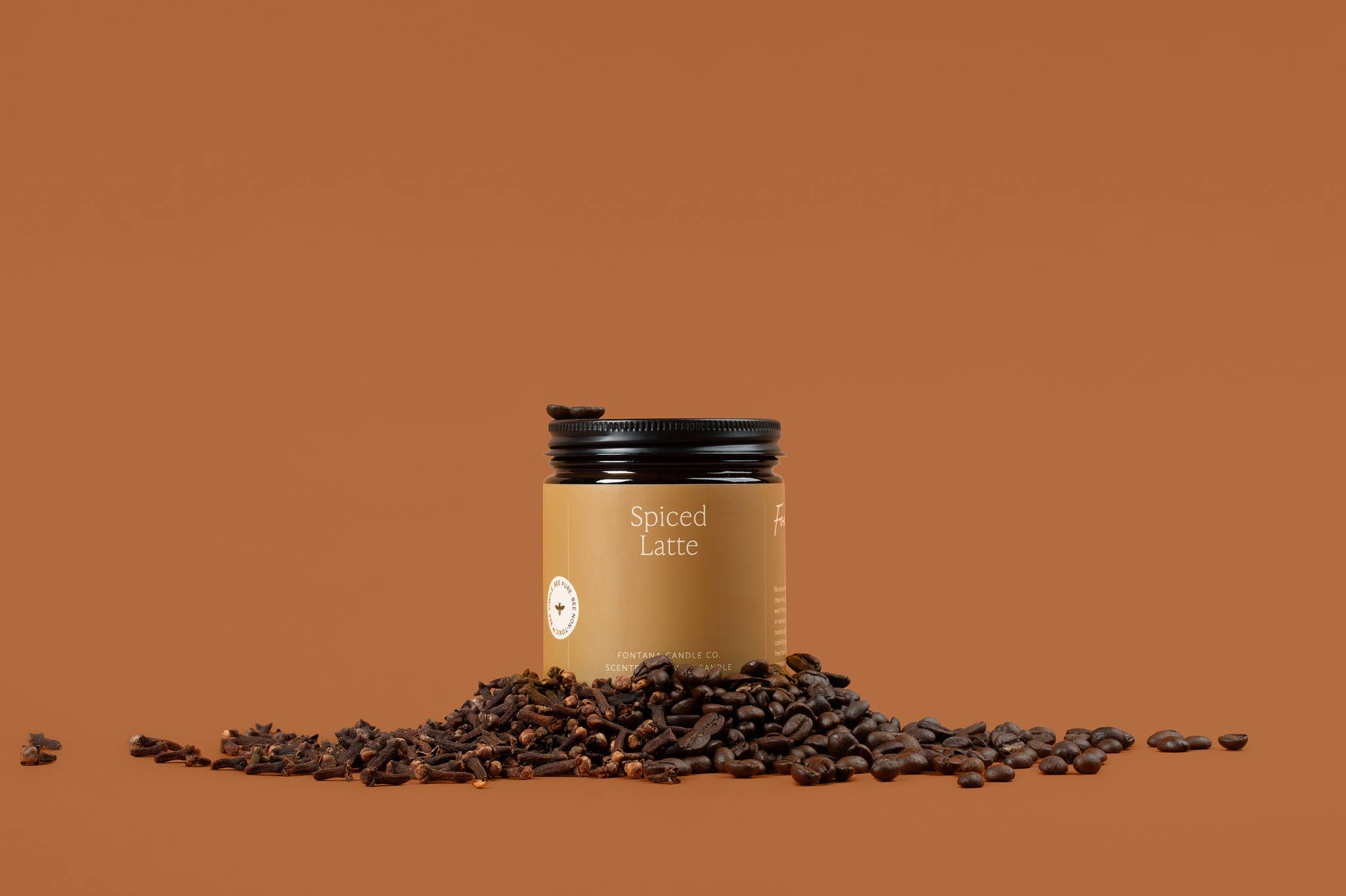 Spiced Latte Beeswax Candle