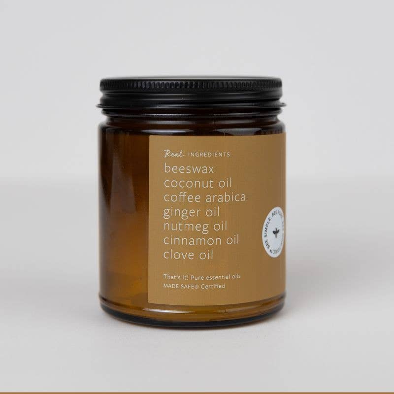 Spiced Latte Beeswax Candle