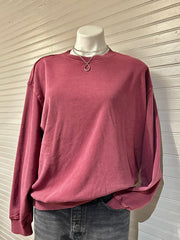 Dark Cherry Mineral Sweatshirt