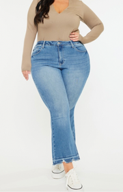 High Rise Crop Bootcut Kancan