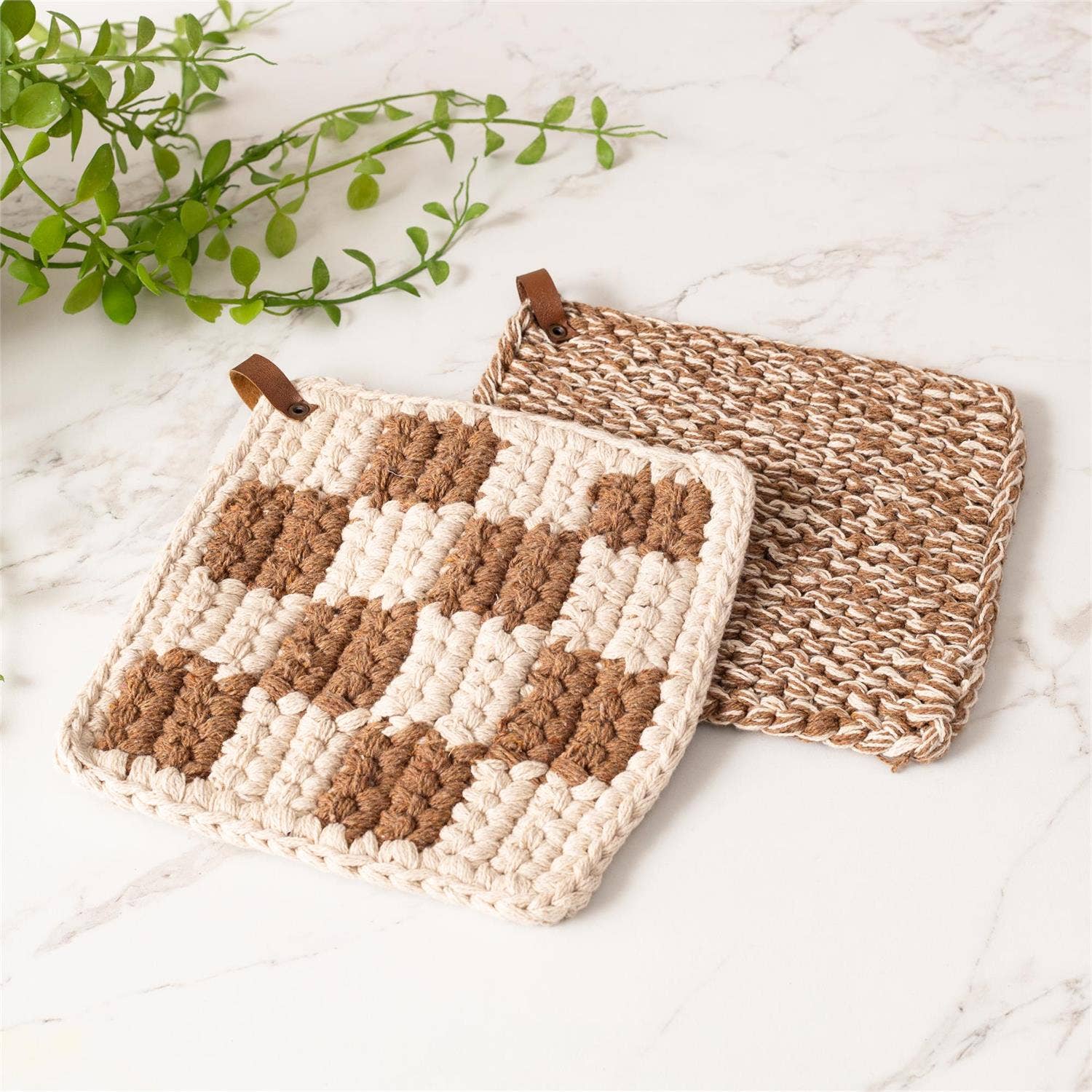 Knitted Pot Holder