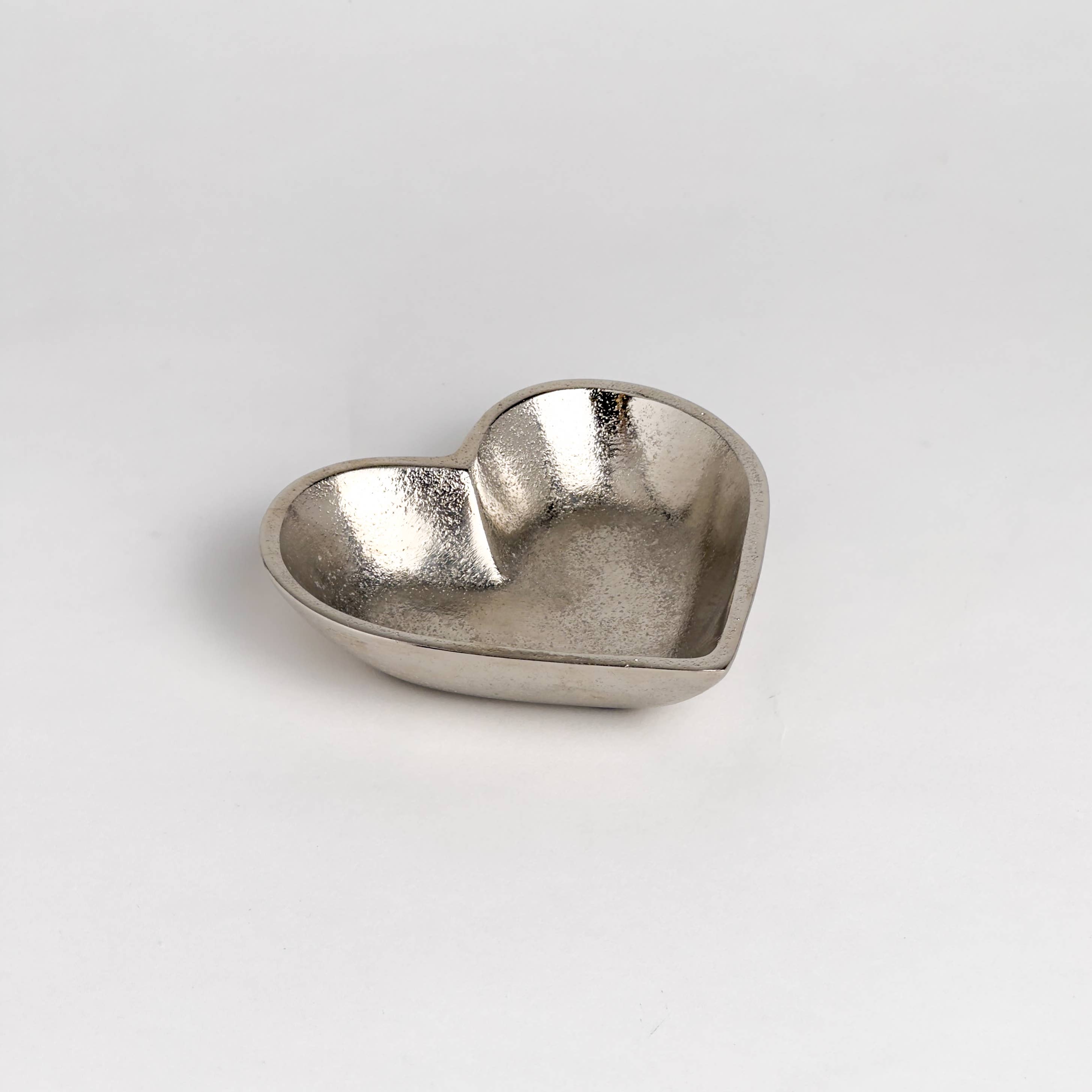 Alum Nickel Heart Bowl
