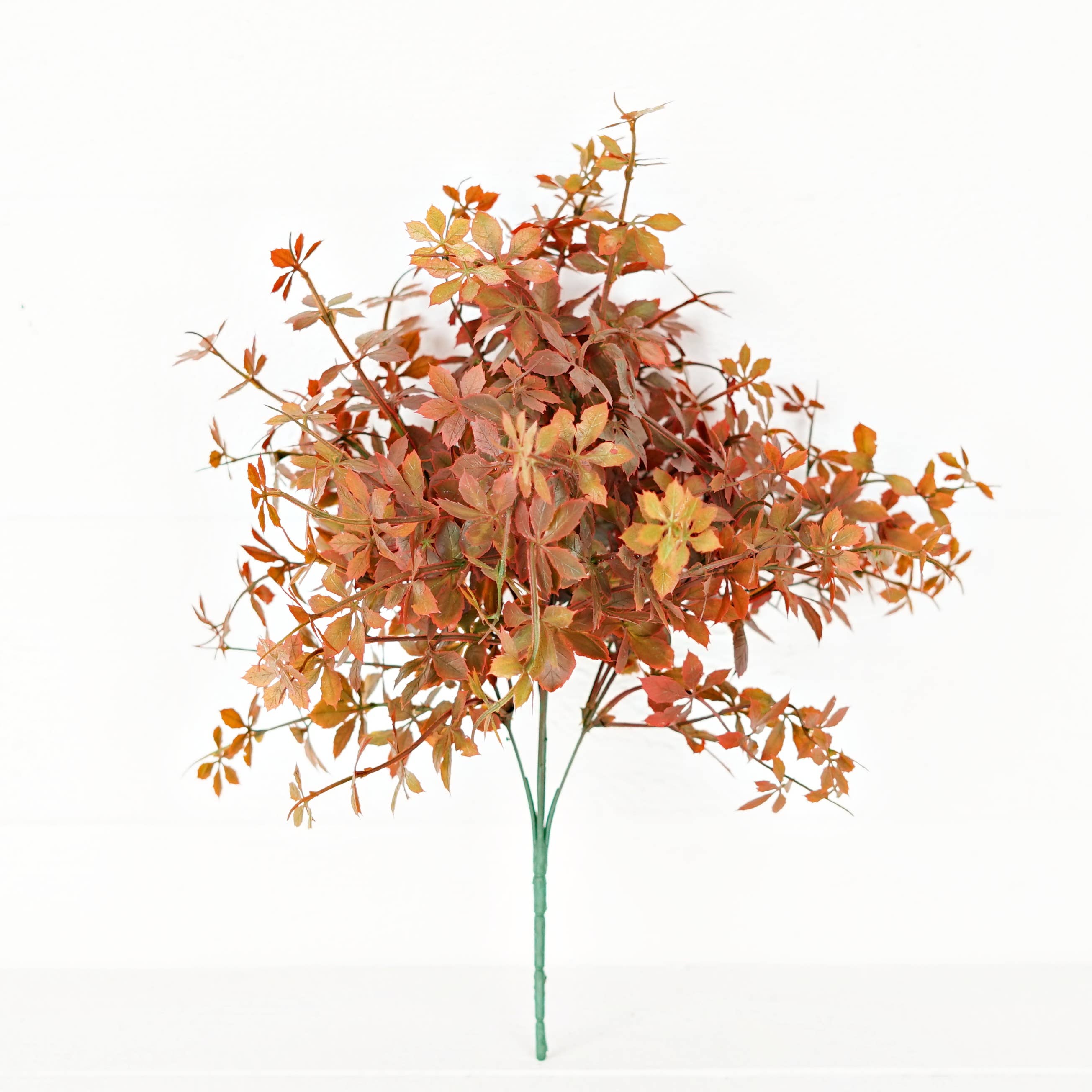 16in faux Sweetgum Leaves Bush