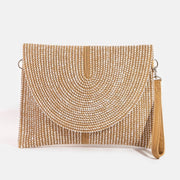 Woven Envelope Clutch Bag
