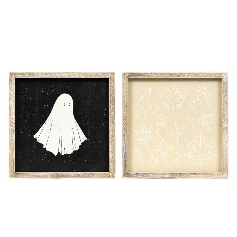 10x10 wood Ghost/Leaf sign