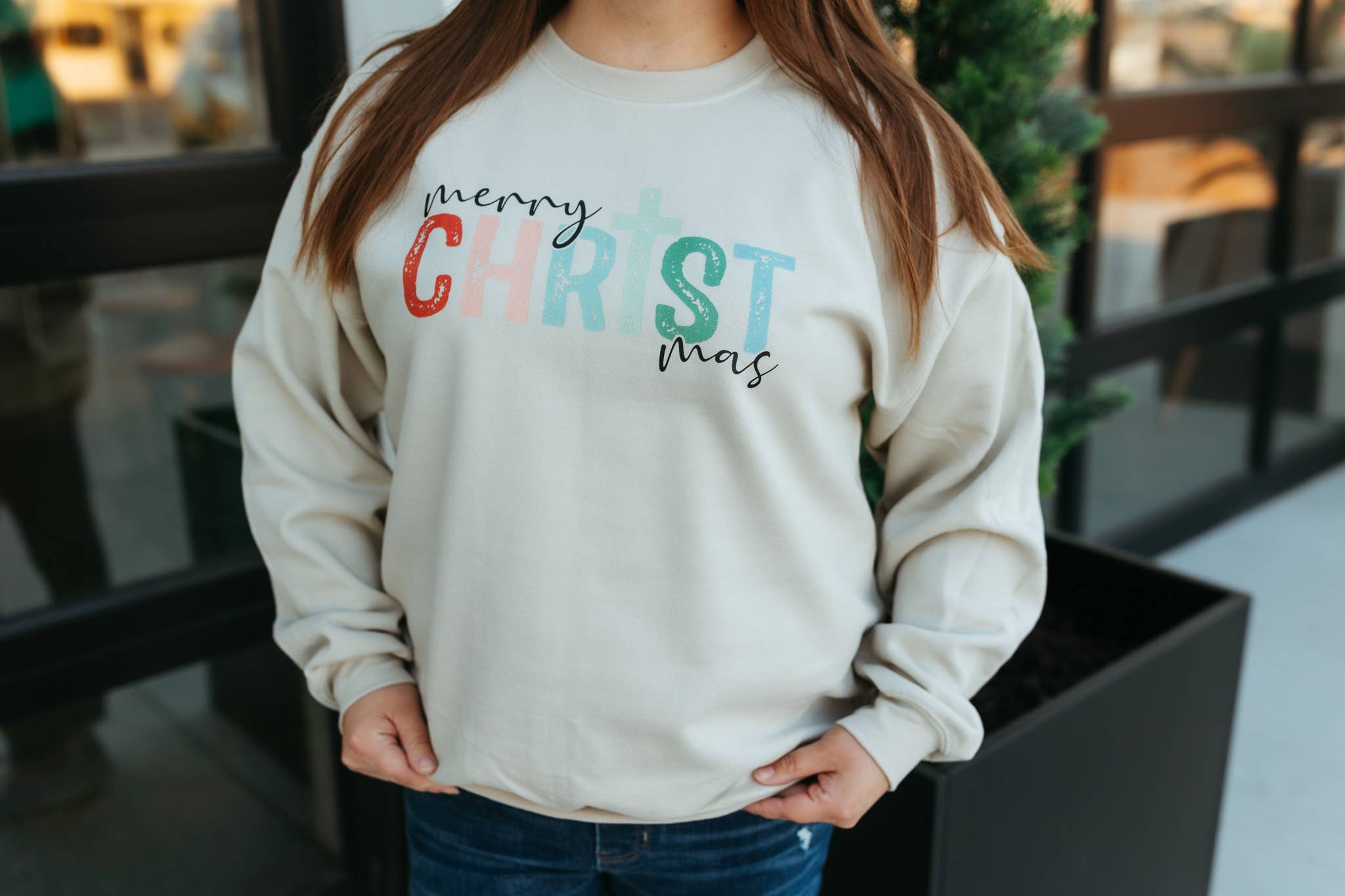 Merry CHIRSTmas - Christmas Graphic Sweatshirt