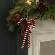 13" PAIR OF CANDY CANES ORNAMENT
