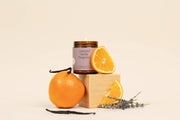 Lavender Vanilla Tangerine Beeswax Candle
