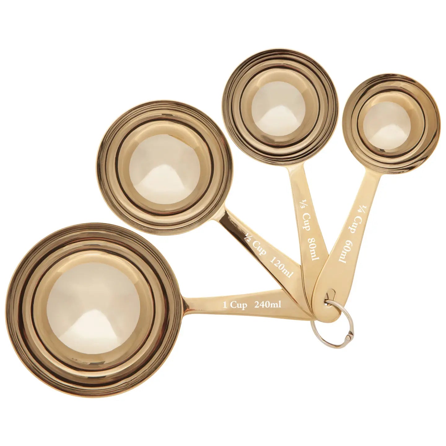 Gold Measuring Cup Set
